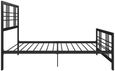 Brule Black Metal Bed - Sizes Available - 4150019UK