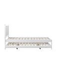 Buxton Trundle Bed - White