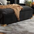 Chelsea Bed - Black Fabric - Sizes Available