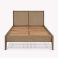 Chesterton King Bed Natural Rattan