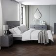 Chloe Bed - Grey - Sizes Available