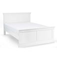 Clermont Panel Bed - White - Sizes Available