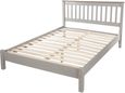 Corona Grey Mexican Pine 4ft 6in Double Slatted Bed
