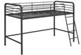 Creek Single over Single Bunk Bed in Black - 4035158Uk
