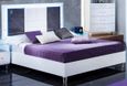 Cristal Grey Marble Italian Bed - Sizes Available