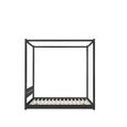 Darwin Four Poster Bed - Black - Sizes Available