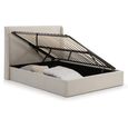 Denver Beige Fabric Multi-Lift Ottoman Storage Bed - Sizes Available