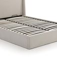Denver Beige Fabric Multi-Lift Ottoman Storage Bed - Sizes Available
