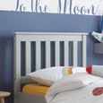 Denver Slatted Bed - Grey - Sizes Available