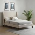 Denver Natural Stone Fabric Bed - Sizes Available