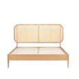 Elina Bed - Oak Rattan - Sizes Available