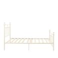 Emily Bed Frame - Cream Metal - Sizes Available