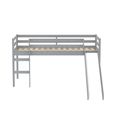 Frankie Kids Midi Sleeper Bed - Grey