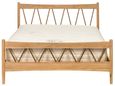 Grace Natural Oak High Foot End 4ft 6in Double Bed