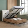 Halfden Ottoman Storage Bed - White - Sizes Available