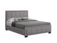 Hannover Bed - Grey Fabric - Sizes Available