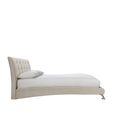 Hemlock Bed - Warm Stone Fabric - Sizes Available