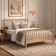 Jenson Oak Bed - Slatted - Sizes Available