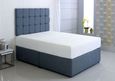 Hybrid Cool Blue 17.5cm Reflex Memory Foam Ottoman Divan Bed