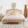 Leonie Bed - Oak Rattan - Sizes Available