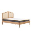 Leonie Bed - Oak Rattan - Sizes Available