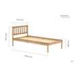 Lisbon Bed - Pine - Sizes Available