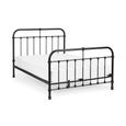 Logan Black Metal Bed - Sizes Available
