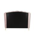 Lottie Ottoman Storage Bed - Pink Fabric - Sizes Available