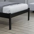 Luka Bed - Black Wood - Sizes Available