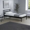 Luka Bed - Black Wood - Sizes Available