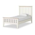 Marlow Slatted Bed - White - 3ft Single