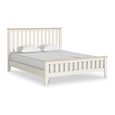 Marlow Slatted Bed - White - 5ft King Size
