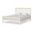 Marlow Slatted Bed - White - 5ft King Size