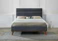 Mayfair Bed - Dark Grey Fabric - Sizes Available