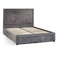 Mayfair Storage Bed - Grey Fabric - 4 Drawer - Sizes Available