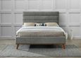 Mayfair Bed - Light Grey Fabric - Sizes Available