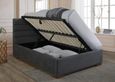 Mayfair Ottoman Bed - Dark Grey Fabric - Sizes Available