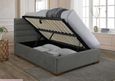 Mayfair Ottoman Bed - Light Grey Fabric - Sizes Available