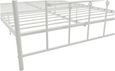 Melton White Metal Bed - Sizes Available - 3236198UK