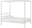 Moca White Metal 4ft 6in Double Bed - 4073139UK
