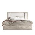 Modern Treviso Bed - Grey - Sizes Available