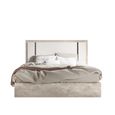 Modern Treviso Bed - Grey - Sizes Available