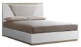 Smart Bed - Fabric Headboard - White - Sizes Available