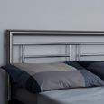 Montana Bed Frame - Chrome Metal - Sizes Available
