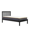Nova Bed - Black Wood - Sizes Available
