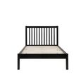 Nova Bed - Black Wood - Sizes Available