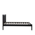 Nova Bed - Black Wood - Sizes Available