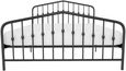 Nowata Bushwick Black Metal Bed - Sizes Available - 4044029NUK