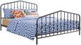 Nowata Bushwick Grey Metal Bed - Sizes Available - 4044429NUK
