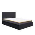 Oslo Ottoman Storage Bed - Black - Sizes Available